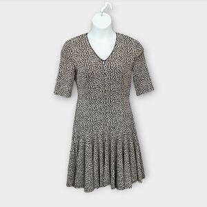 NWT Julian Taylor Animal Print Mini Dress ~10